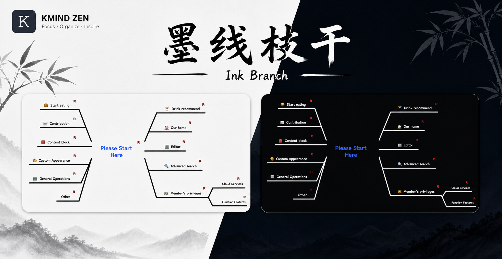 Ink Branch theme preview